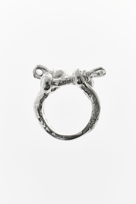 Corroded Double Shackle Ring