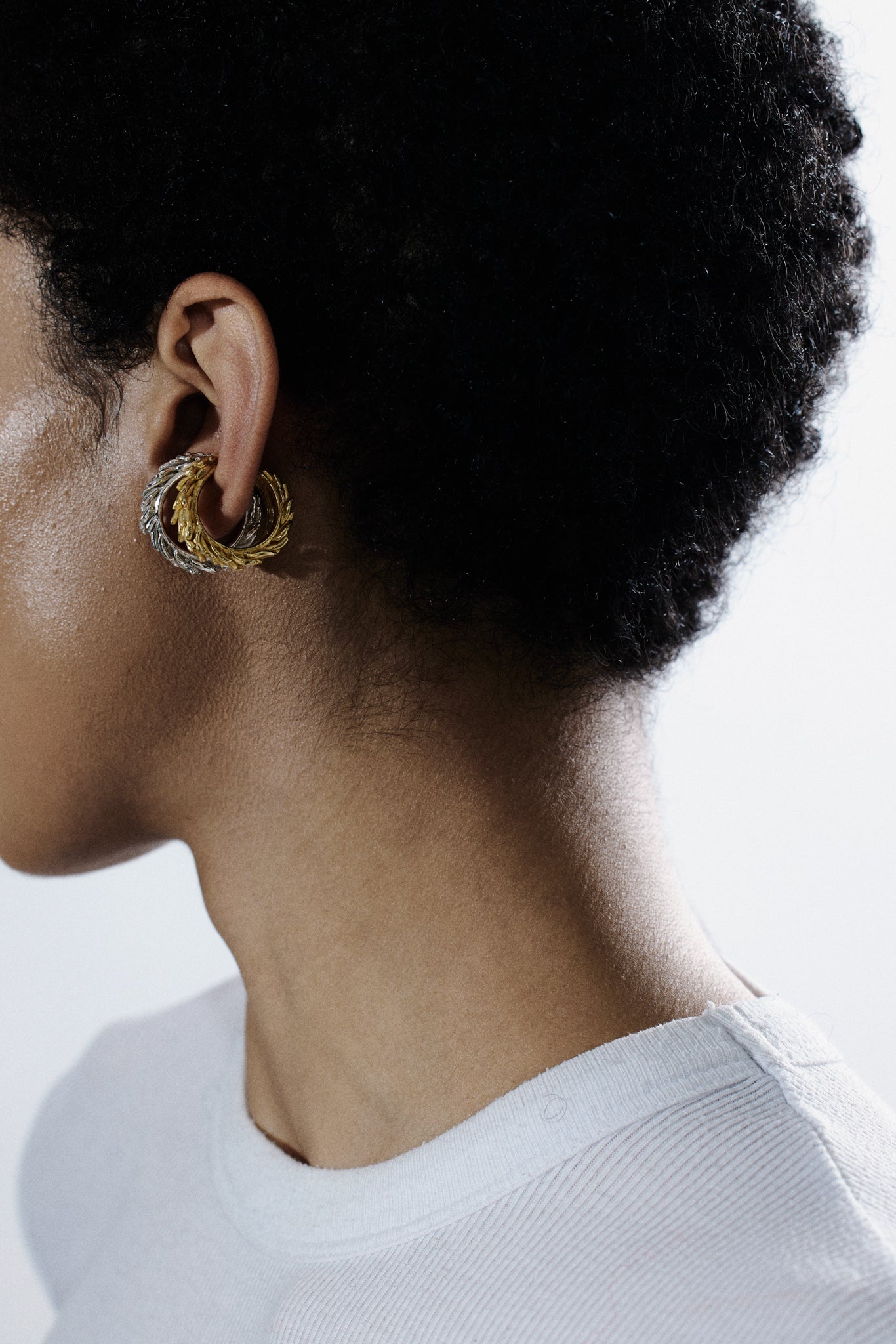 Floating Baby Physalia Ear Cuff