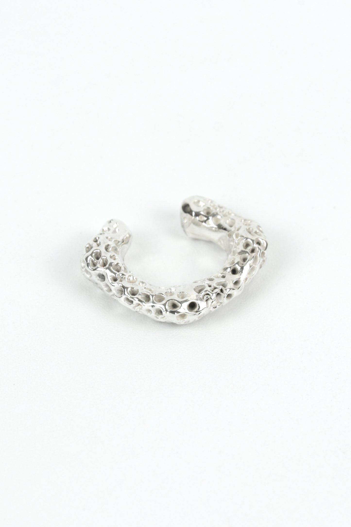 Billowed Porifera Ear Cuff