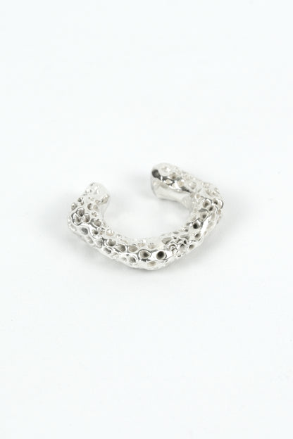 Billowed Porifera Ear Cuff