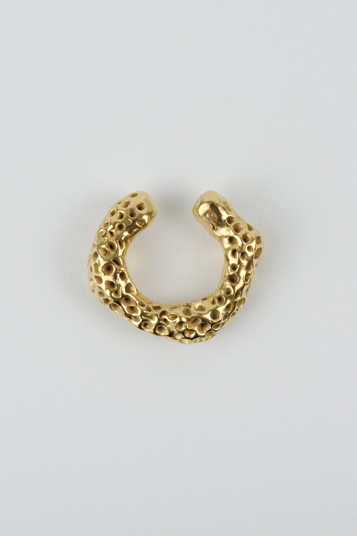 Billowed Porifera Ear Cuff