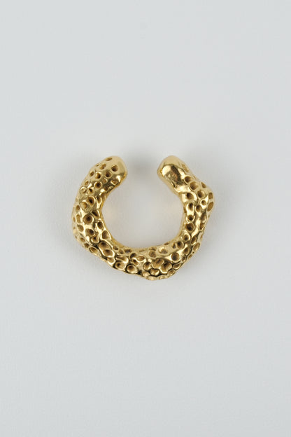 Billowed Porifera Ear Cuff
