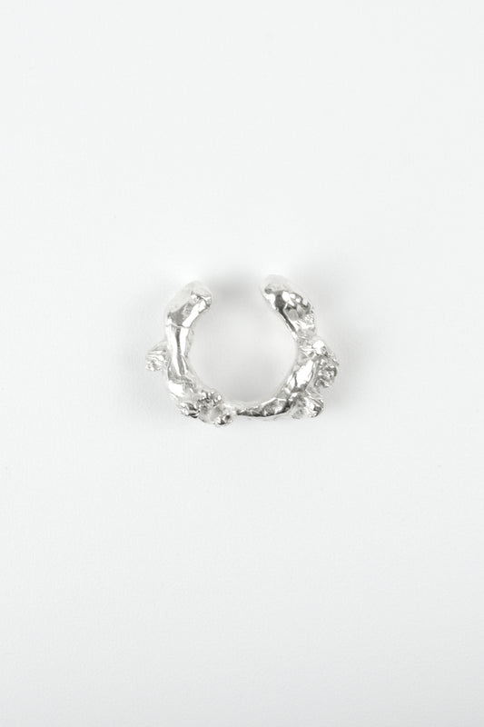 Billowed Cirripedia Ear Cuff