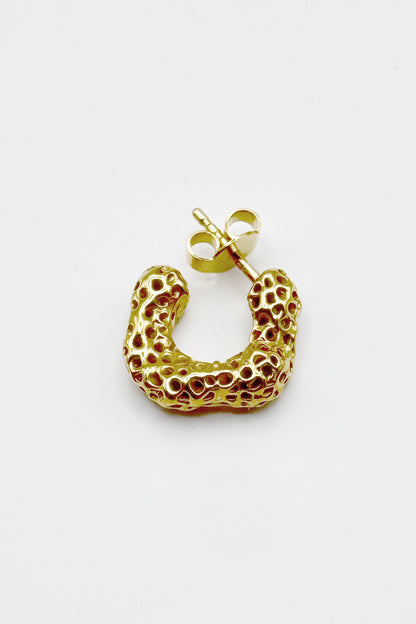 Billowed Porifera Earring
