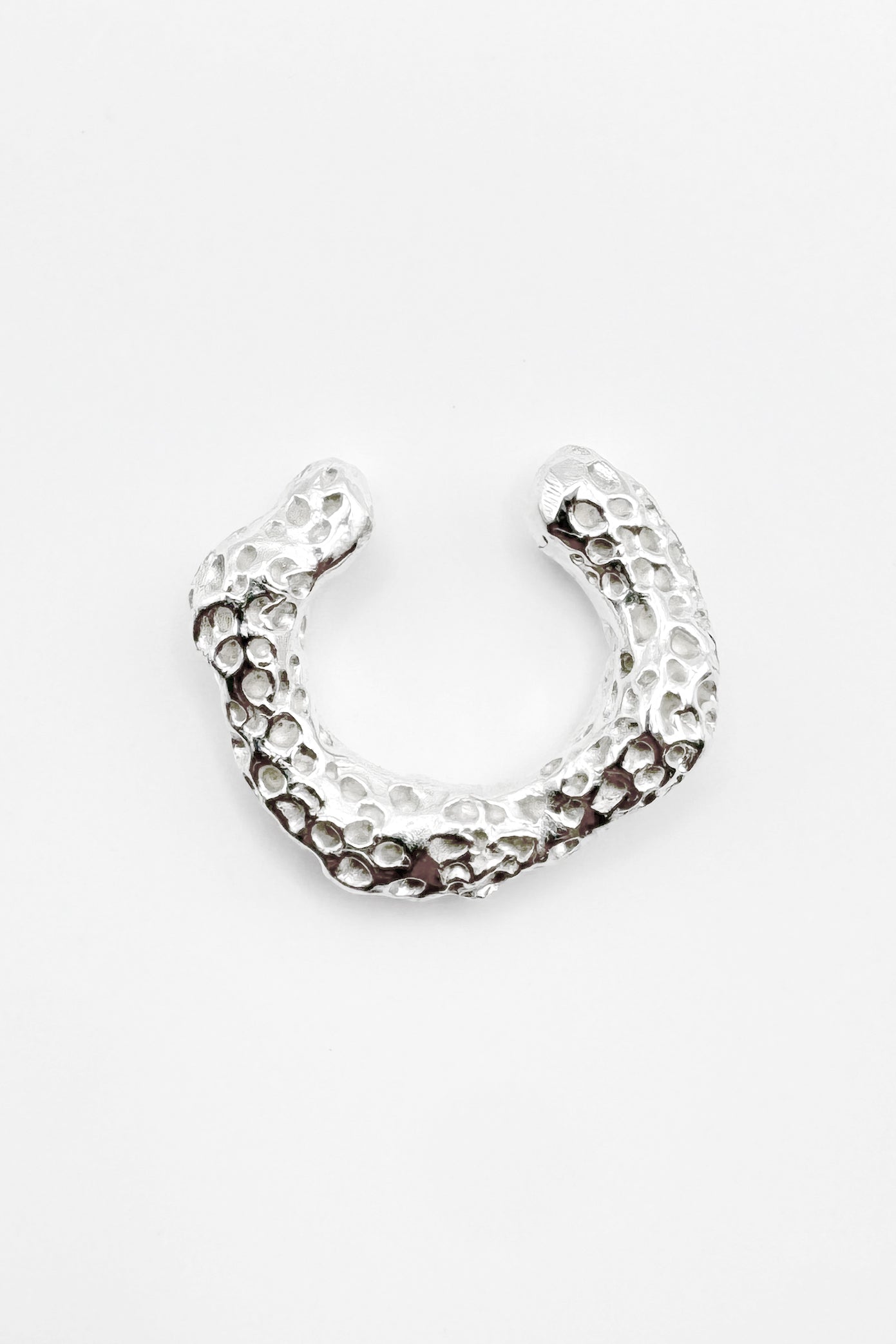 Billowed Porifera Ear Cuff