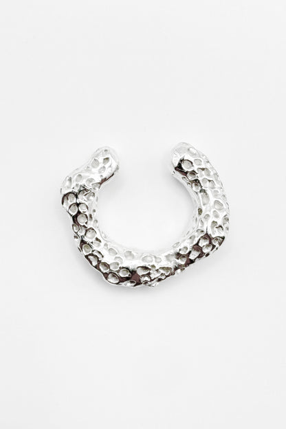 Billowed Porifera Ear Cuff