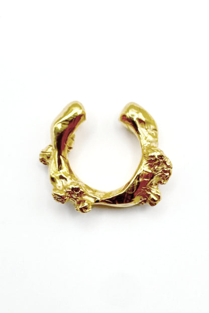 Billowed Cirripedia Ear Cuff