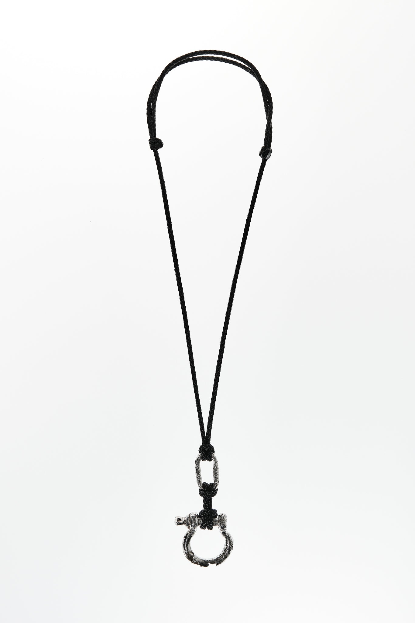 Corroded Shackle and Link Necklace
