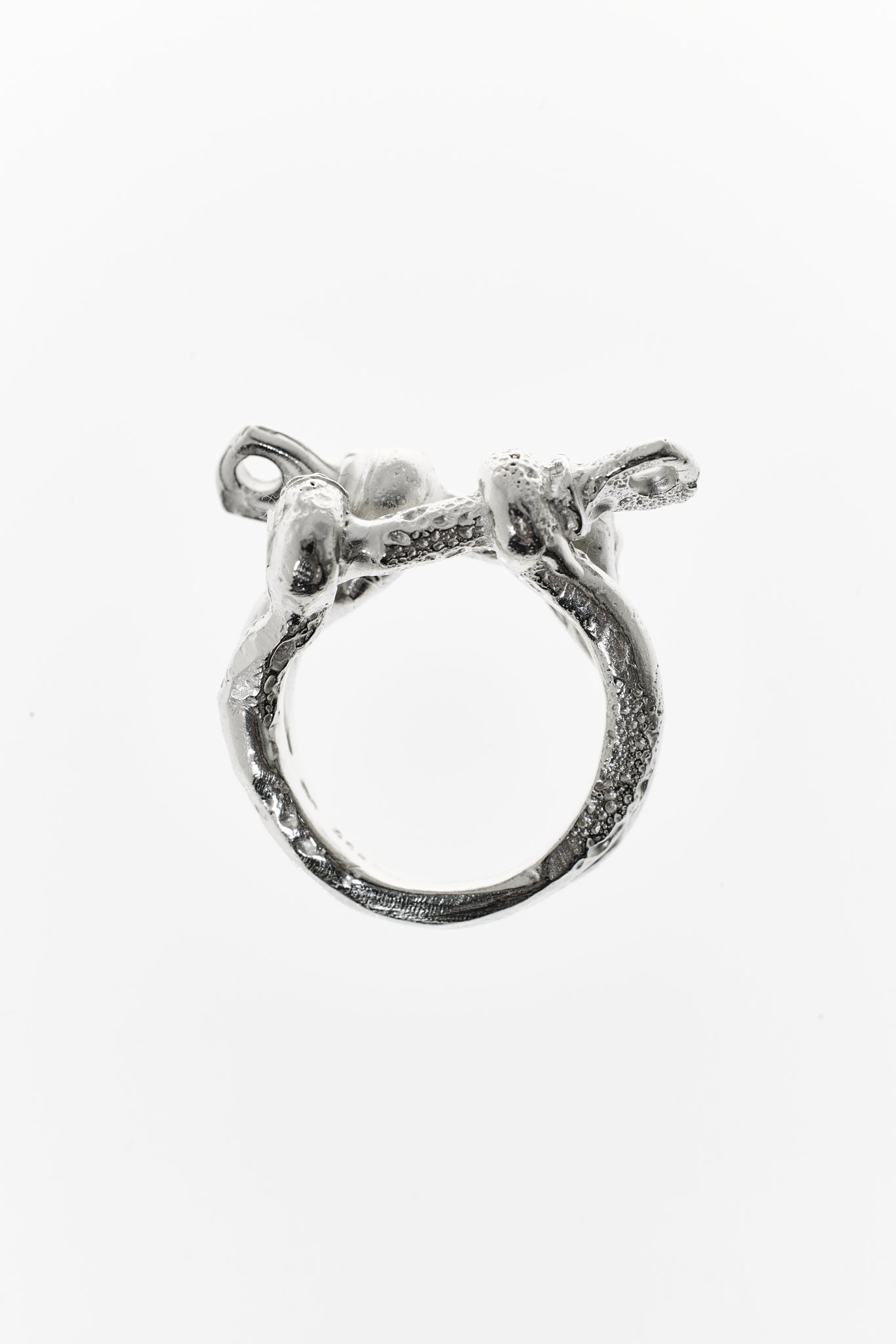 Corroded Double Shackle Ring