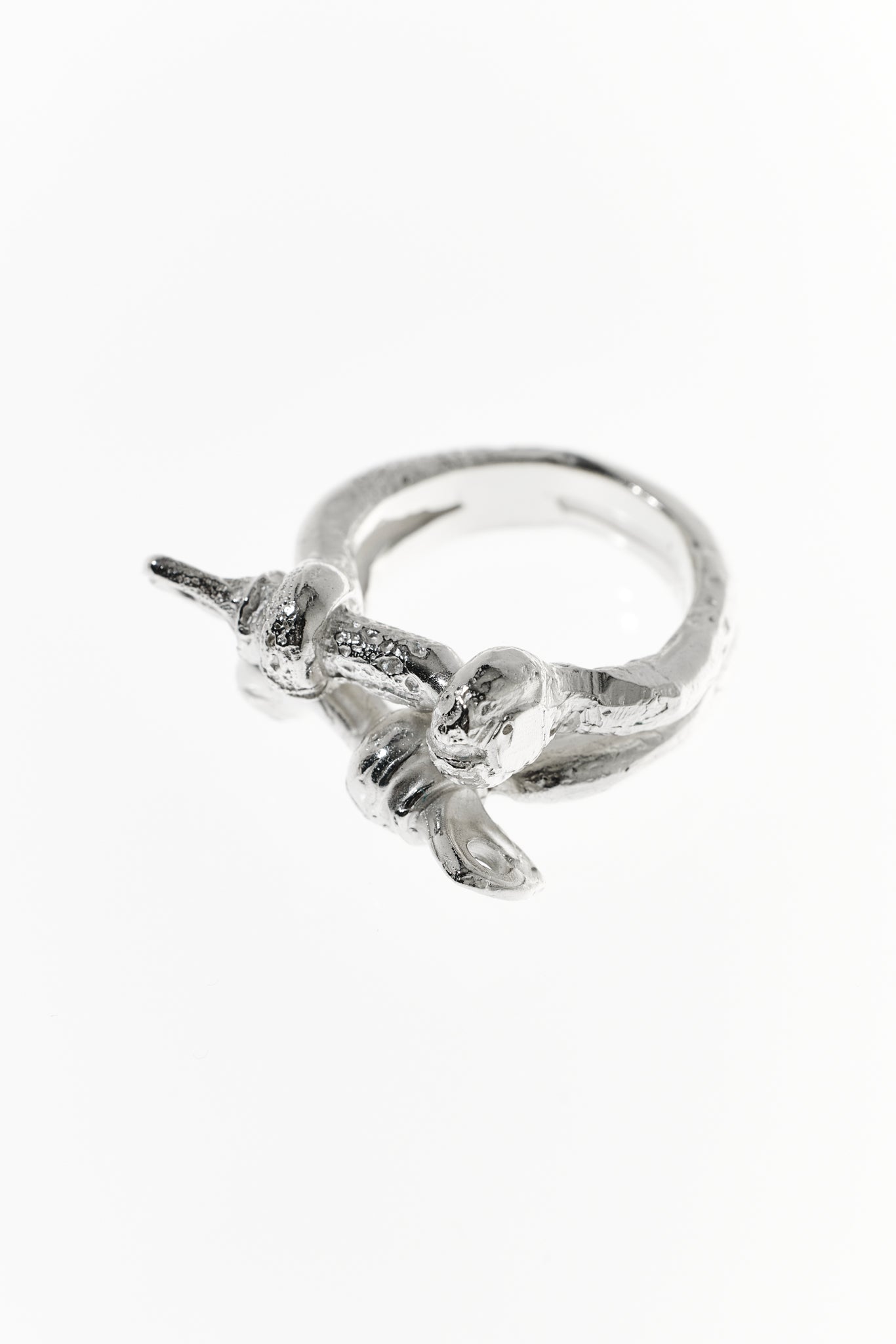 Corroded Double Shackle Ring