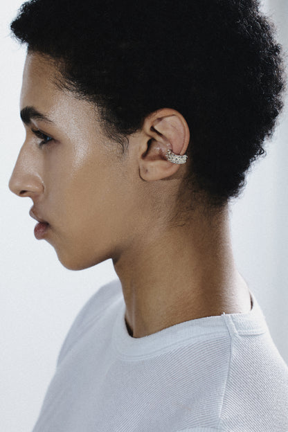 Floating Baby Physalia Ear Cuff (small)