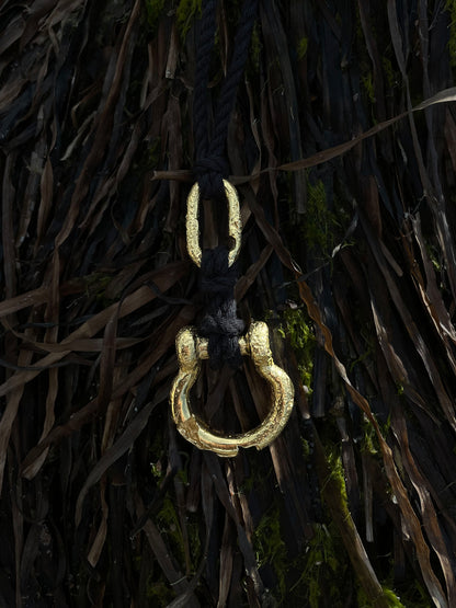 Corroded Shackle and Link Necklace